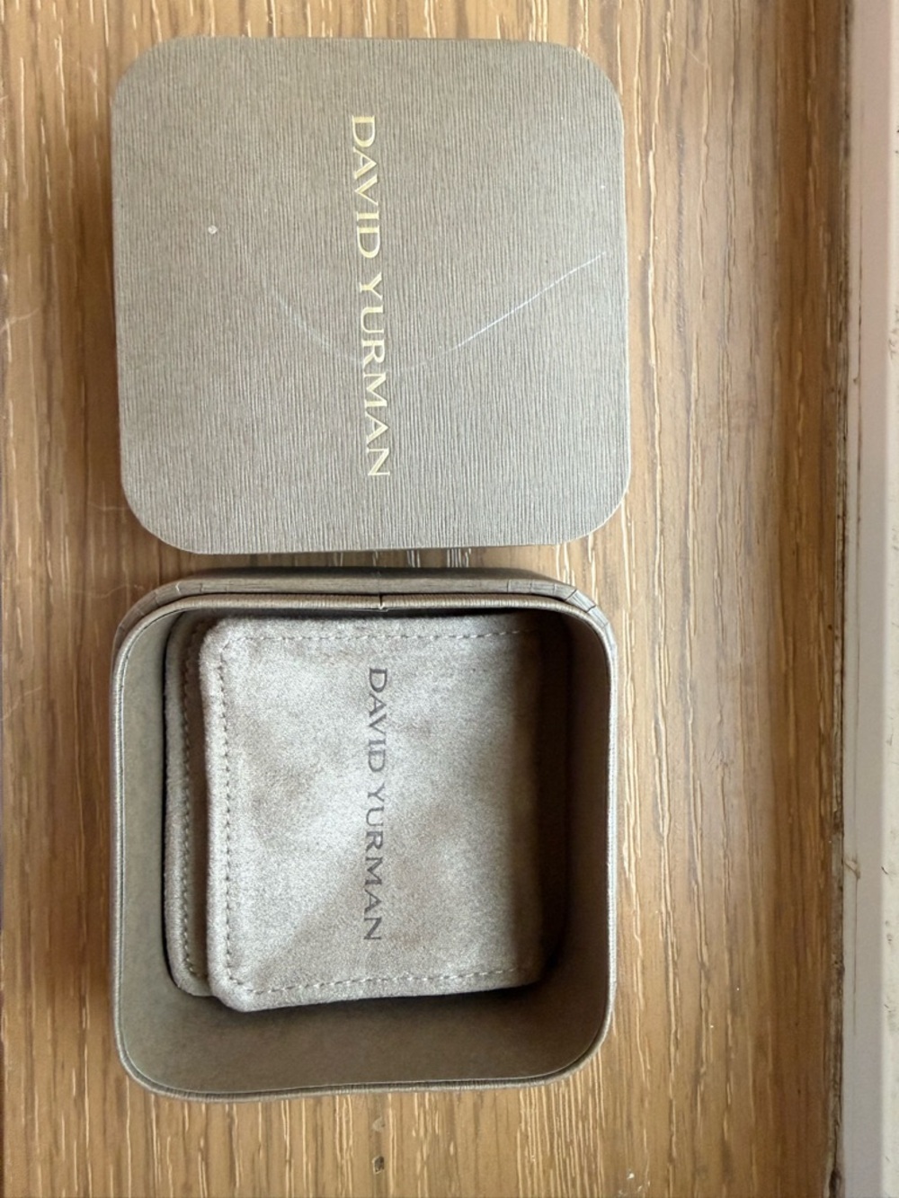 David Yurman Petite X Ring in Sterling Silver and 18k Gold - Picture 7 of 8